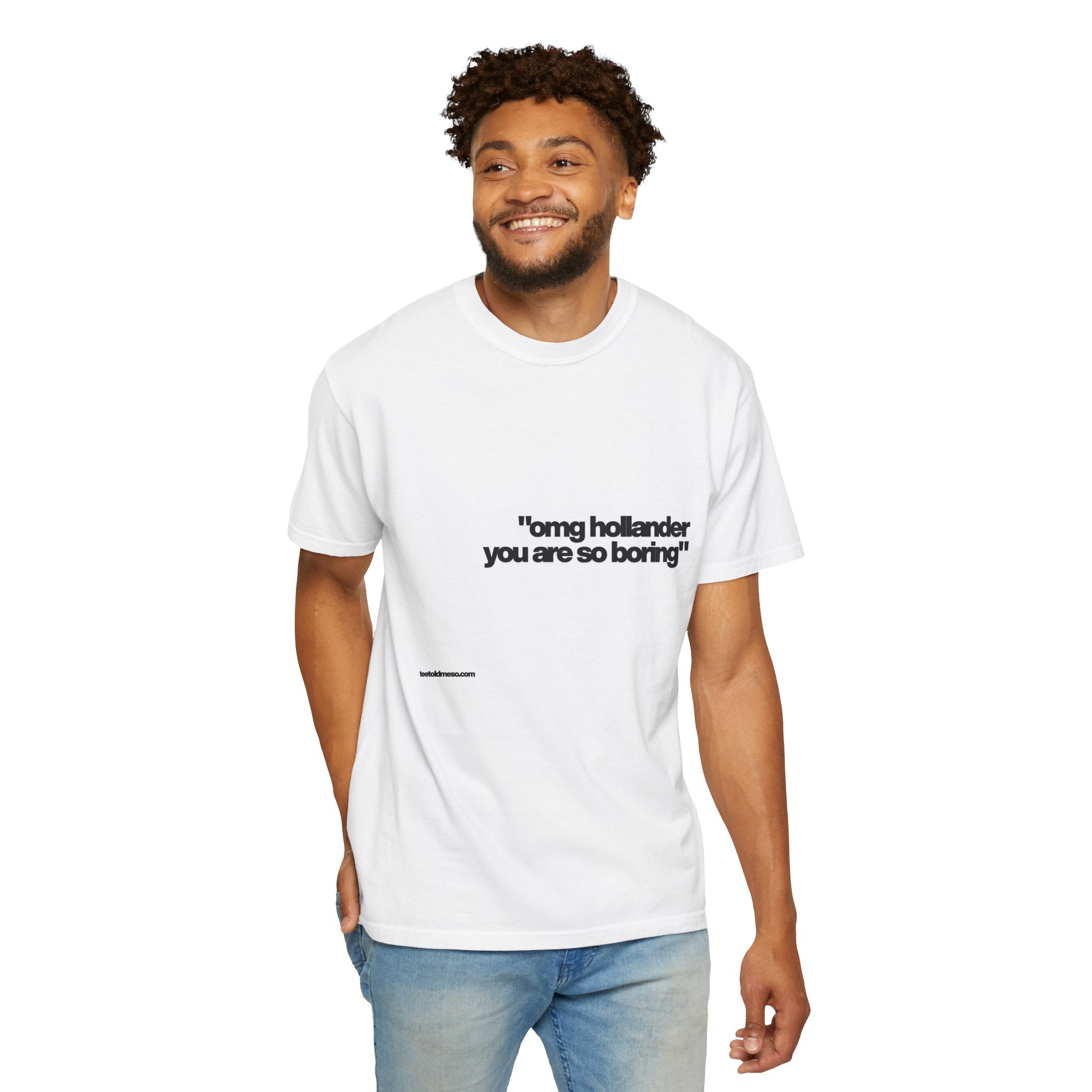 omg hollander you are so boring